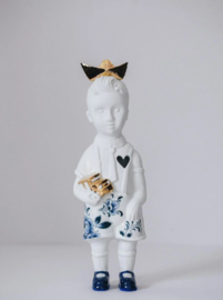 Lammers & Lammers Kees Jan met bootje | delftsblauw