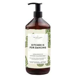 The Gift Label Kitchen Cleaning Soap | Kitchen is for dancing