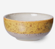 HKliving 70's Ceramics Bowl XS Castor | Autumn