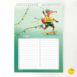 Illustra'lies Verjaardagskalender