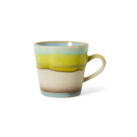 HKliving 70's Ceramics Americano mug "Glint"
