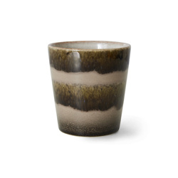 HKliving  70's Ceramics Coffee mug "Fern"