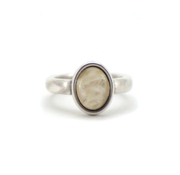 Qoss Ring "Door" | creme 17 cm