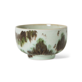 HKliving 70's Ceramics Noodle bowl "Tide"