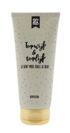 100% Leuk  Bodylotion "Topwijf & Toplijf Je bent mooi zoals je bent"