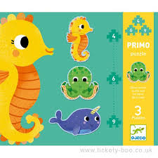 Djeco Primo puzzel "in de zee" | 2+