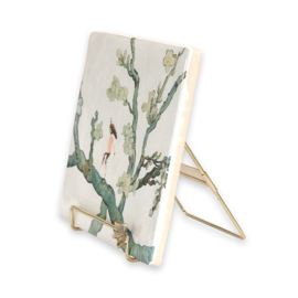 Storytiles Golden stand holder "Flower"