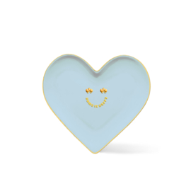 The Gift Label Plate "Home is happy"