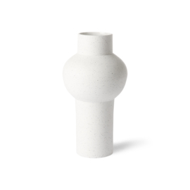 HKliving Speckled clay vase / Gespikkelde Vaas M | round