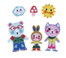 Djeco DIY knutselset "Funky family" | 4+ jaar
