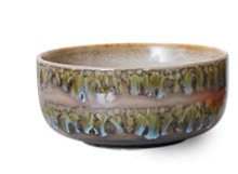 HKliving 70's Ceramics Dessert bowls Reef "Fern"