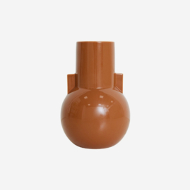 HKliving Ceramic Vase S | caramel