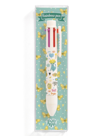 Djeco Regenboog pen 6 kleuren "Elodie" | 6+