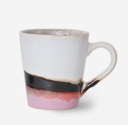 HKliving 70's Ceramics espresso mugs / espressokopjes Rebel Rebel versie 3