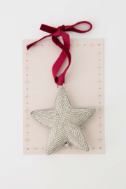 Zusss kersthanger "ster" | zilver