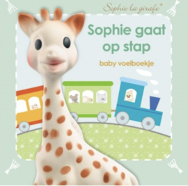 Sophie de Giraf kartonboekje "Sophie gaat op stap"