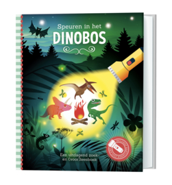 Zoek- en Voorleesboek "Speuren in het dinobos"