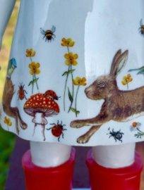 Lammers & Lammers Femke met vlinders en konijn