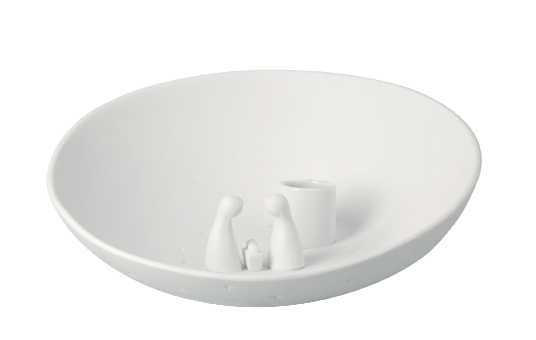 Räder Candle bowl "Crib" Large