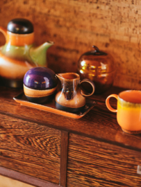 HKliving 70's Ceramics Sugar pot "Afternoon"