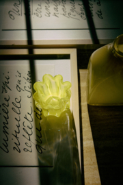 HKliving Candle holder "Coralla" | lime