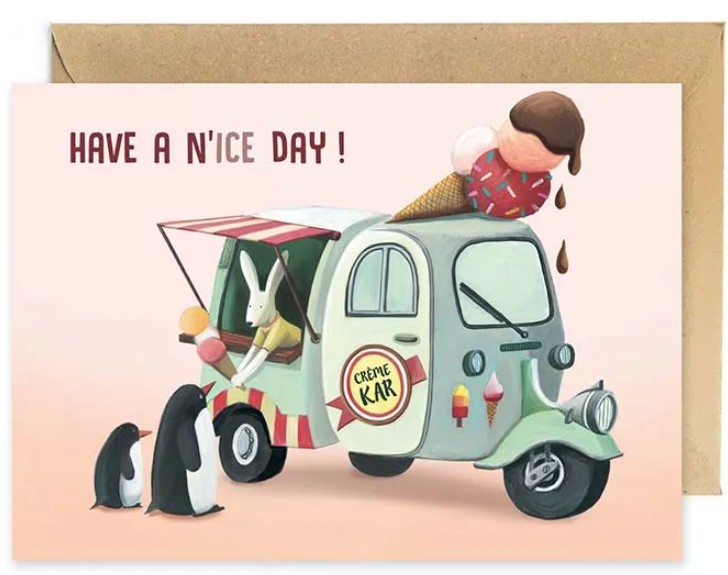 Wenskaart Have a nice day