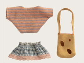 Maileg Clothes and bag Little Sister Mouse