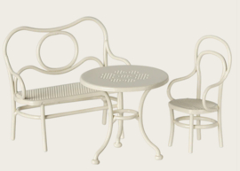 Maileg Caféset Mouse Small | off white