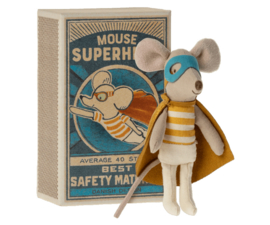 Maileg Super Hero Mouse Little Brother / Supermuis kleine broer