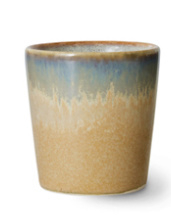 HKliving 70's Ceramics Egg cup "Granite" | Bark