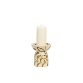Madam Stoltz Botanical Candle Holder