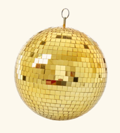 Rice Large Disco Ball | gold