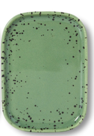 HKliving 70's Ceramics Small Tray "Crayon" groene versie