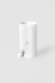 Räder Vase Porcelaine dog "sitting"