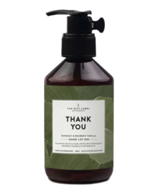 The Gift Label Hand Lotion | Thank You