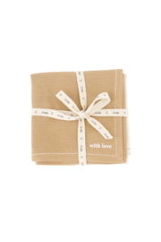 Zusss set van 4 vaatdoekjes "With love"