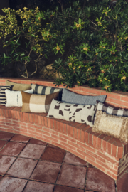 HKliving Natural Patched cushion