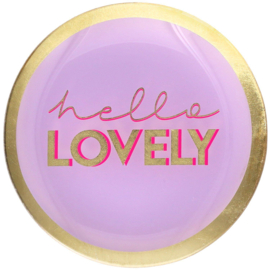 Love Plates "Hello Lovely"