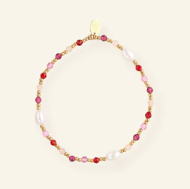 Mable. Sunrise Pearl armband