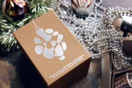 HKliving Christmas ornaments "jewels" round