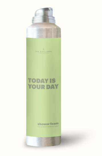 The Gift Label Showerfoam STUDIO "Today is your day'