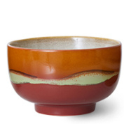 HKliving 70's Noodle bowl  "Geyser"| Clay