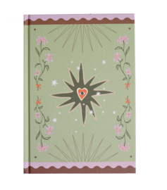 ATLITH - Notitieboekje Groen Bloemen en Hart