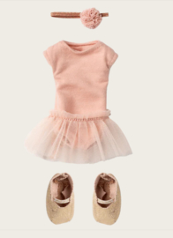 Maileg Ballet Suit and skirt Size 2 | rose