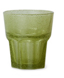 HKliving  Mineral waterglas per stuk | green