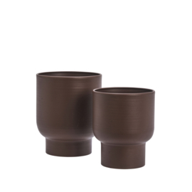 Madam Stoltz Flower Pot medium | ruby wine