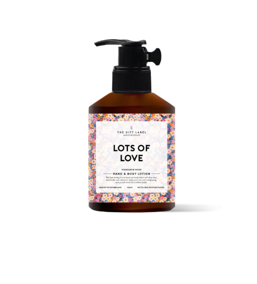 The Gift Label Hand & Body Lotion "Lots of love"