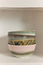 HKliving  70's Ceramics Ramen bowl "Bramble"