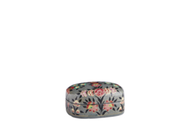 Madam Stoltz Handmade paper mache box | grey