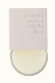 Zusss Geurkaarsje in wikkel "Vriendin"
